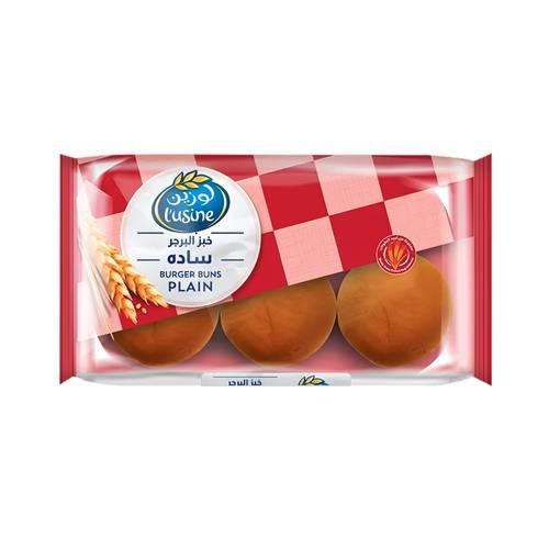  لوزين خبز برجر سادة 6 قطع