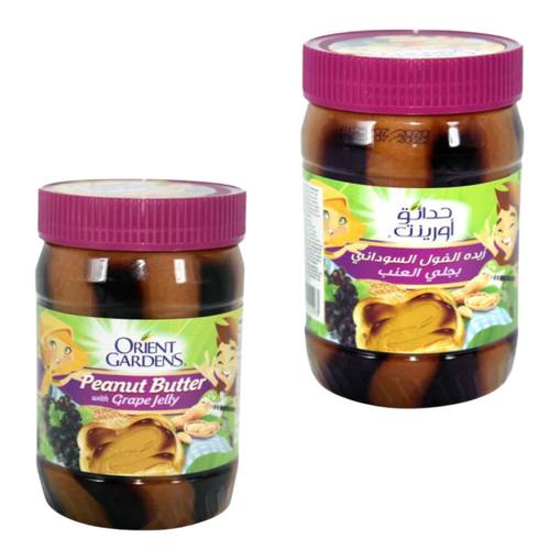 Orient Gardens Peanut Butter With Graoe Jelly 510 G