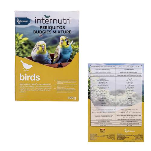 Inter Nutri Food For Budgies 400 G