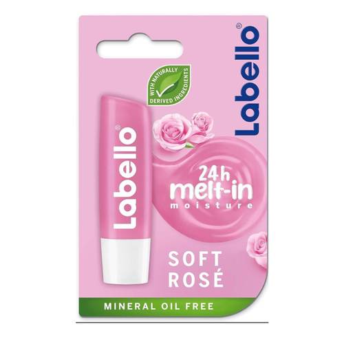 Labello Soft Rose Lip Balm 4.8 G