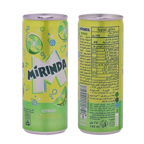 Miranda Citrus Soft Drink 240 ML