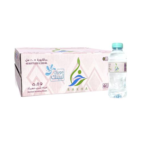 رخا مياة شرب معبأة 48*200 مل