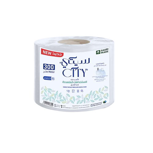 City Tissue Roll 300 M