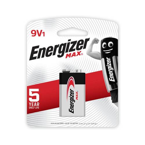 Energizer Max 9V1 Alkaline Batteries 1 PC