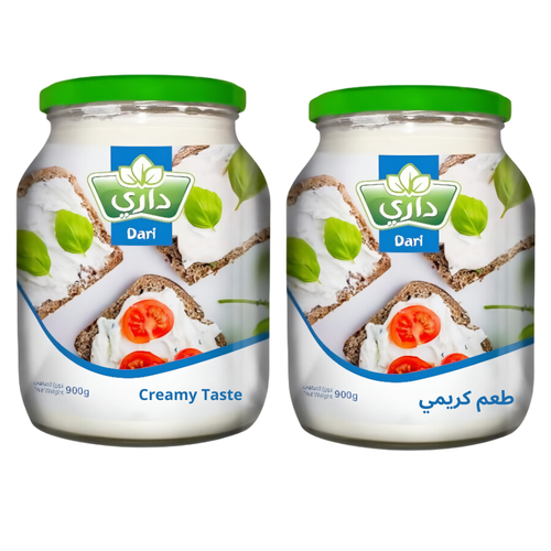 داري جبن كريمي قابلة للدهن 900  جرام