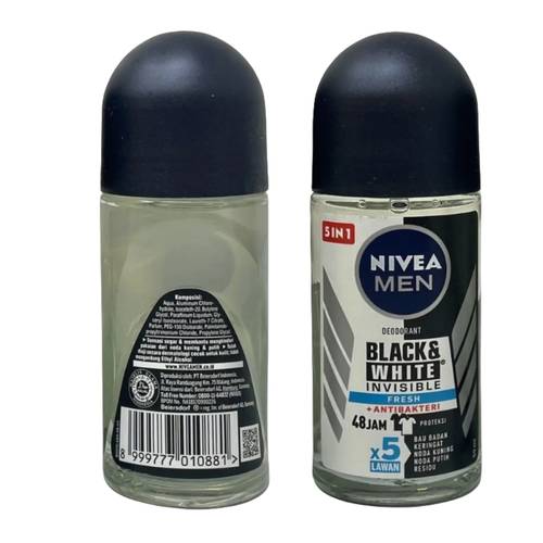 Nivea Deo Roll Black & White Refreshing 50 ML