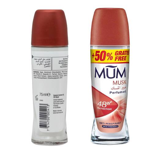Mum Deodorant Roll Musk 75 ML