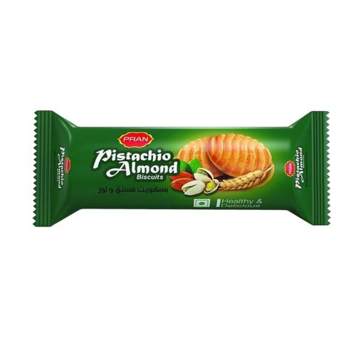 Pran Biscuits With Pistachio & Almonds 70 G