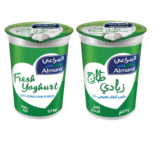 Almarai Full Fat Yogurt 1/2 K