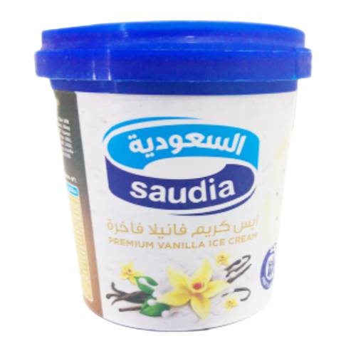 Saudia Vanilla Ice Cream Cup 125 ML