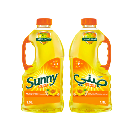 صني زيت نباتي  1.5 لتر 2 عبوة