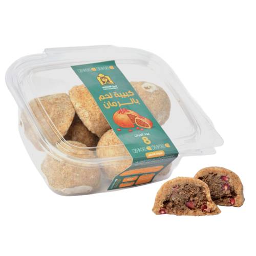 Furan Almahashy Meat kibbeh Box with Pomegranate 8 PC