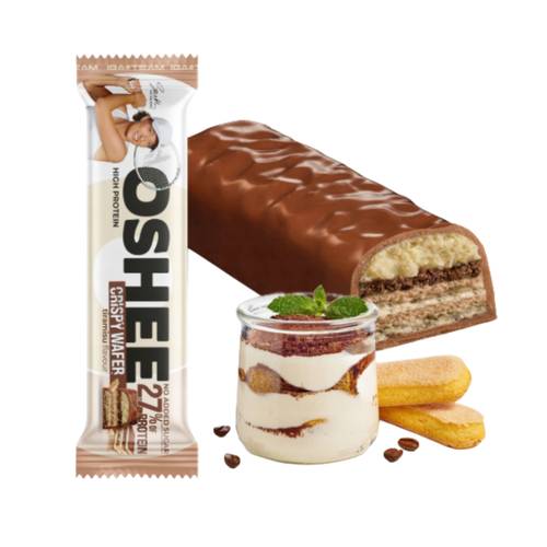 Oshi Wafer Protein Bar Tiramisu Crunchy 37 G