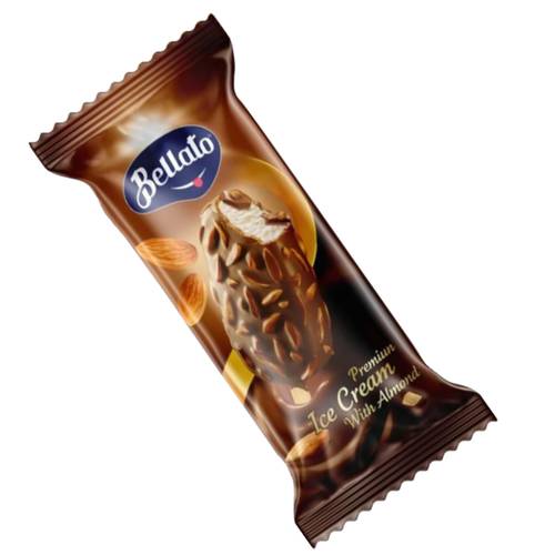 Bellato Premium Ice Cream With Almond 85 G
