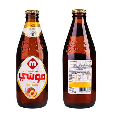 Moussy Malt Drink Peach Flavour 330 ML
