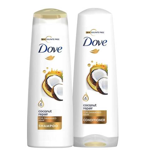 Dove Repair Shampoo 400 ML + Conditioner 320 ML