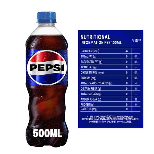 Pepsi Soft Drink 500 ML