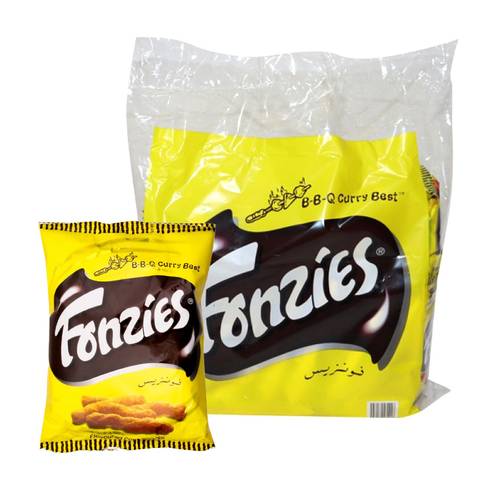 Fonzies BBQ Curry Corn Snacks 18 * 24 G