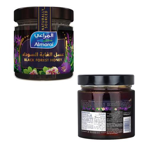 المراعي عسل الغابه السوداء 500 جرام      