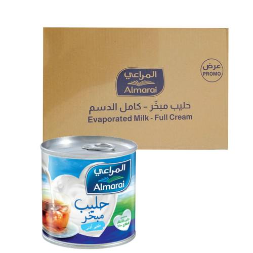 المراعي حليب مبخر كامل الدسم (8*6) * 170 جرام 