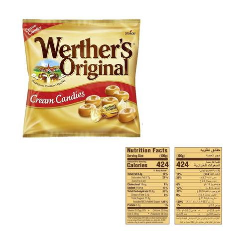 Werther's Original Creamy Caramel Candy 150G