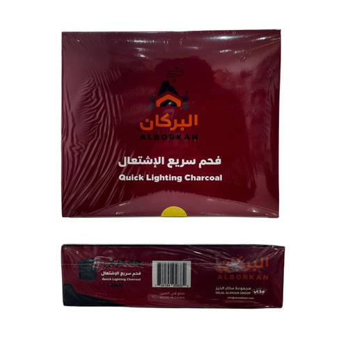 البركان فحم سريع الاشتعال 50 مم 40 قرص