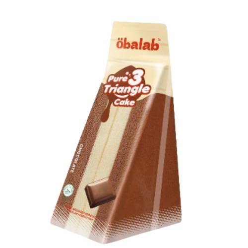 Obalab Triangle Cake Chocolate100 G