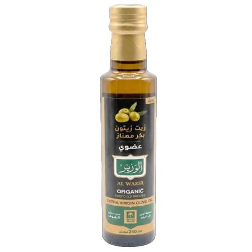 Al Wazir Organic Extra Virgin Olive Oil 250 ML