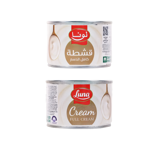 لونا قشطة كاملة الدسم سادة 155 جرام