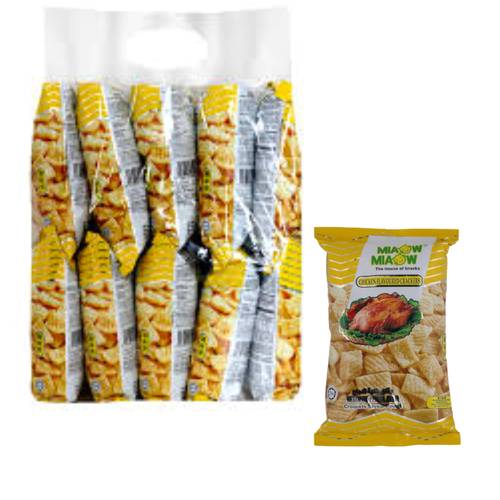 Miaow Miaow Chicken Stripped Crackers 10 * 60 G