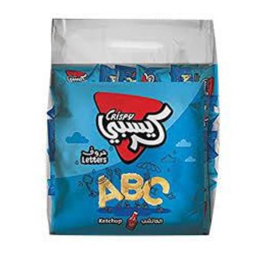 كريسبي حروف كاتشب 12حبة * 18 جرام