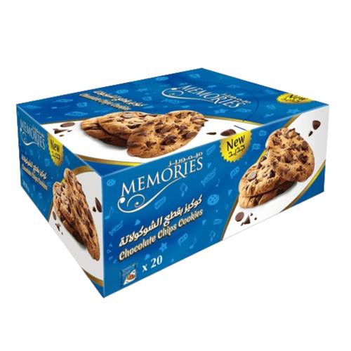 Memories Cookies with Chocolate Chips 20 * 11G