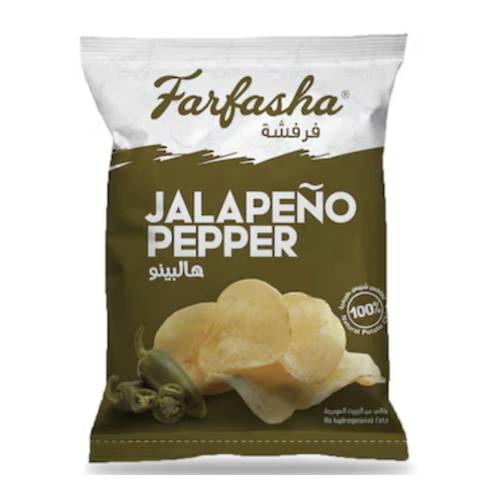Farfasha Natural Jalapeno Potato Wedges 75G