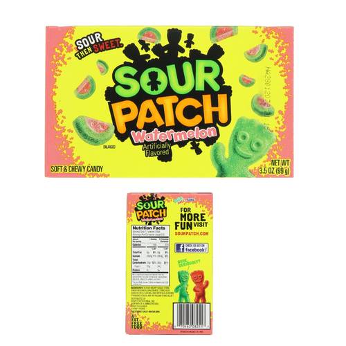 Sour Patch Kids Watermelon Chewy Candy 99 G