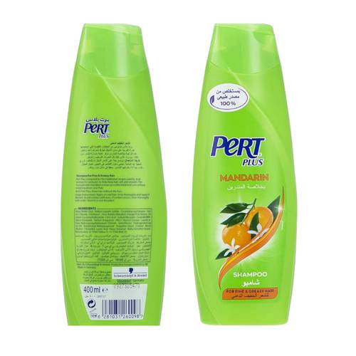Pert Plus Shampoo Greasy Hair Mandarin 400 ML