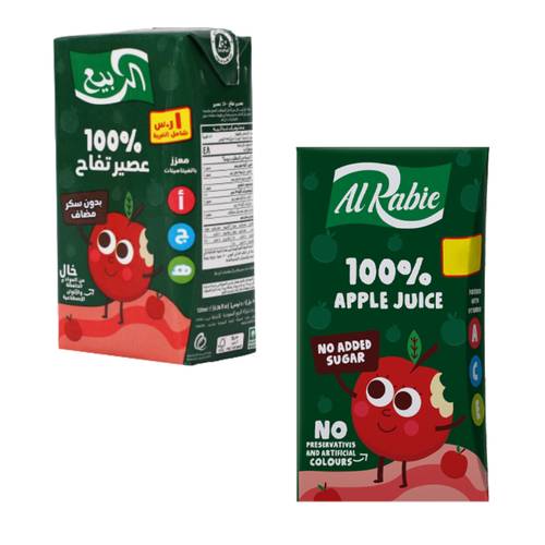 الربيع عصير التفاح 120مل