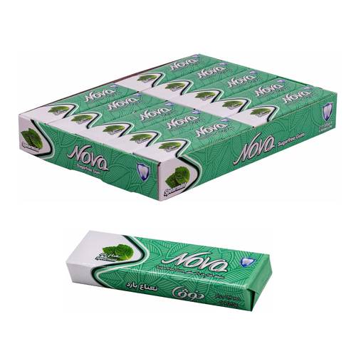 Nova Sugar-Free Mint-Flavored Gum 20 * 230 G
