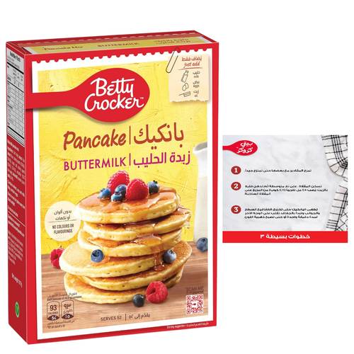 بيتي كروكر بانكيك زبده الحليب