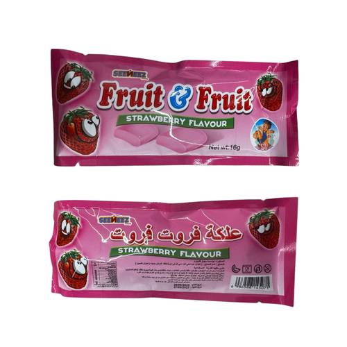 Sneeze Fruit Strawberry Gum 16 G