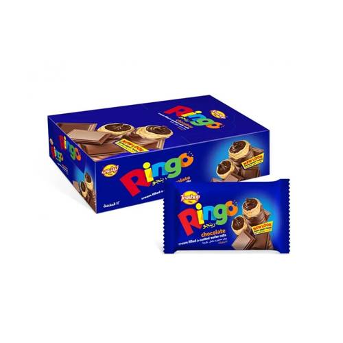 Ringo Wafer Stuffed With Cream And Hazelnuts 12 * 16 G