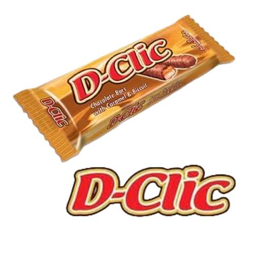 De-Clic Chocolate with Biscuit and Caramel 40 G