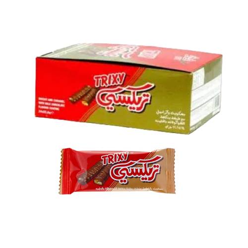 Trixy Chocolate Biscuit and Caramel 24 * 20 G