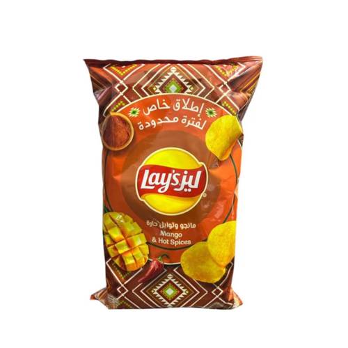 Lay's Mango & Hot Family Size Potato Wedges 165 G