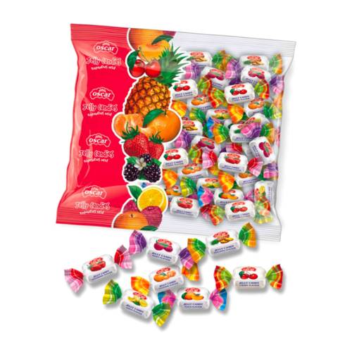 Oscar Jelly Candy Assorted Flavors 1 K