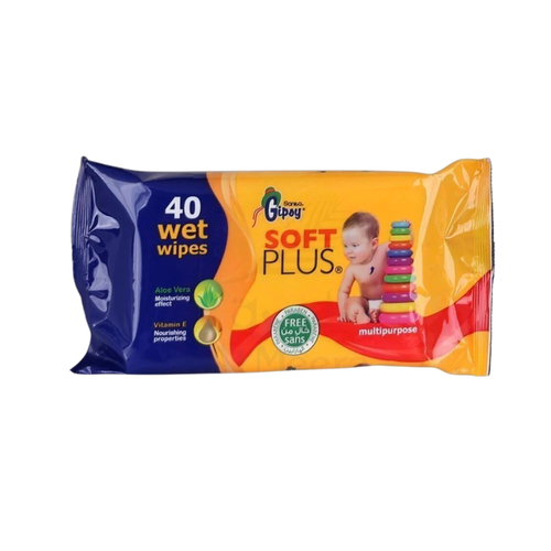 سانيتا جيبوي سوفت بلس مناديل مبلل 40 منديل 