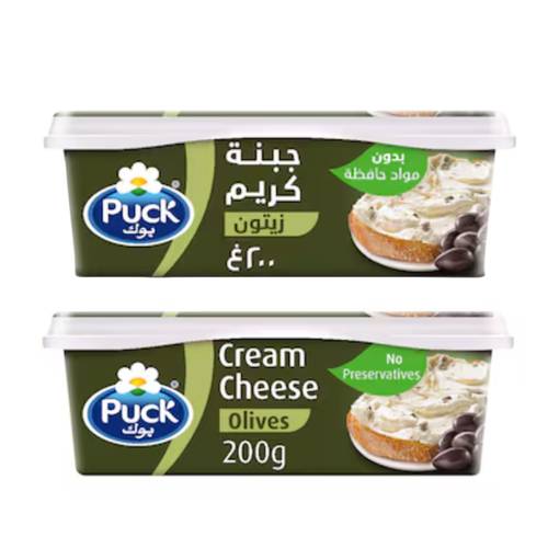 بوك جبن كريمي للدهن بالزيتون الطبيعي 200 جرام