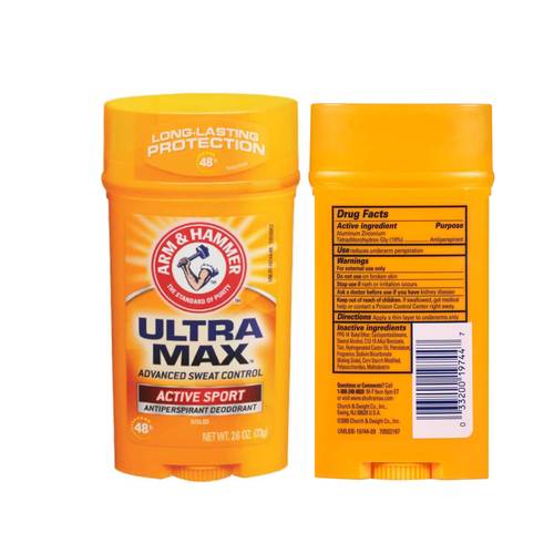 Arm & Hammer Ultra Max Active Sport Stick 73 G