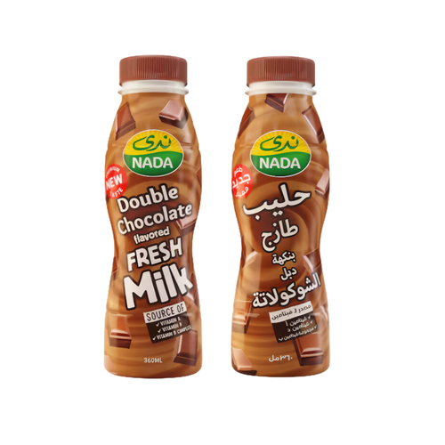 ندى حليب دبل الشوكولاتة  360 مل 