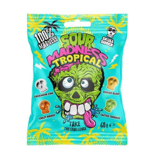 Sour Madness Halloween Tropical Sour 60 G