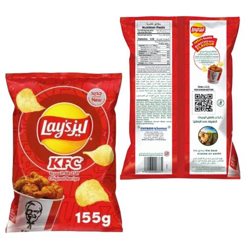 ليز بطاطس كنتاكي الأصلية 155 جرام